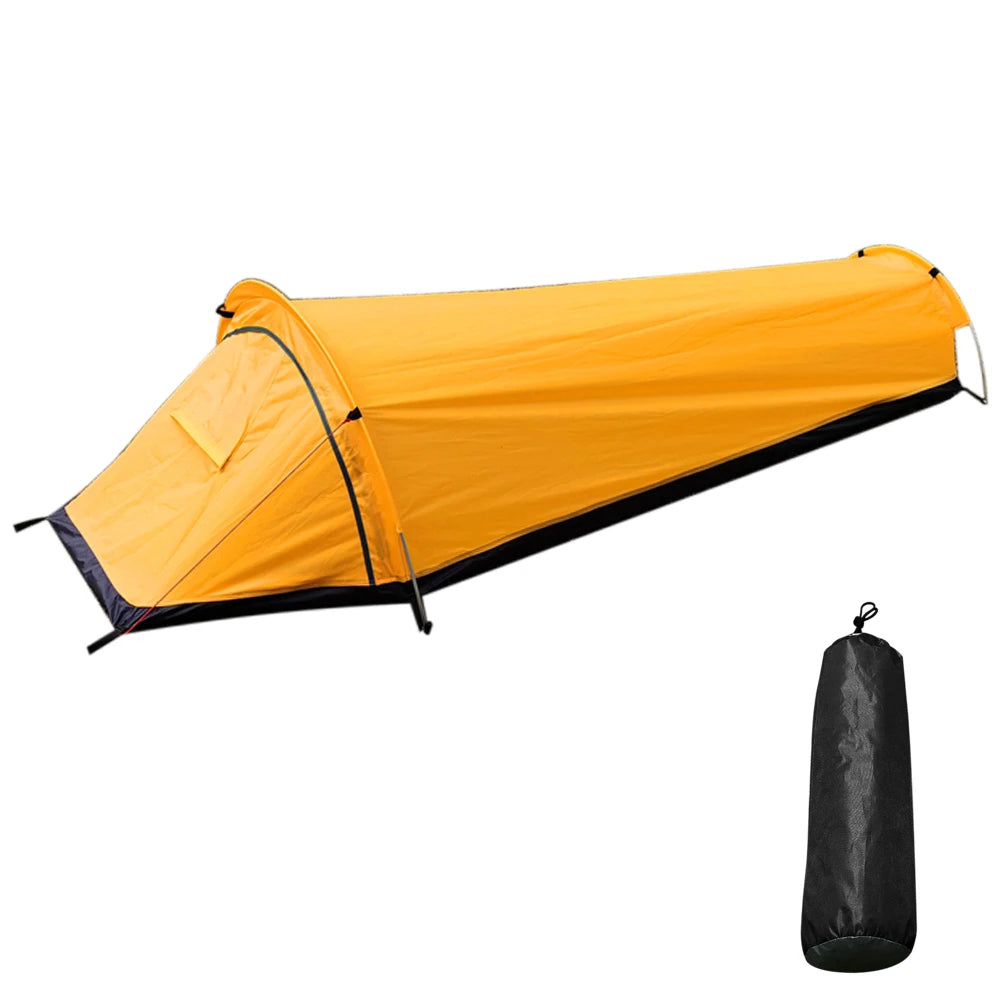 Lightweight Waterproof Single-Person Backpacking Tent – Outdoor Hiking & Camping Shelter